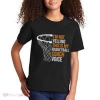 Basketball Coach IM Not Yelling Basketball Coach Voice Kids T-Shirt thumb 2