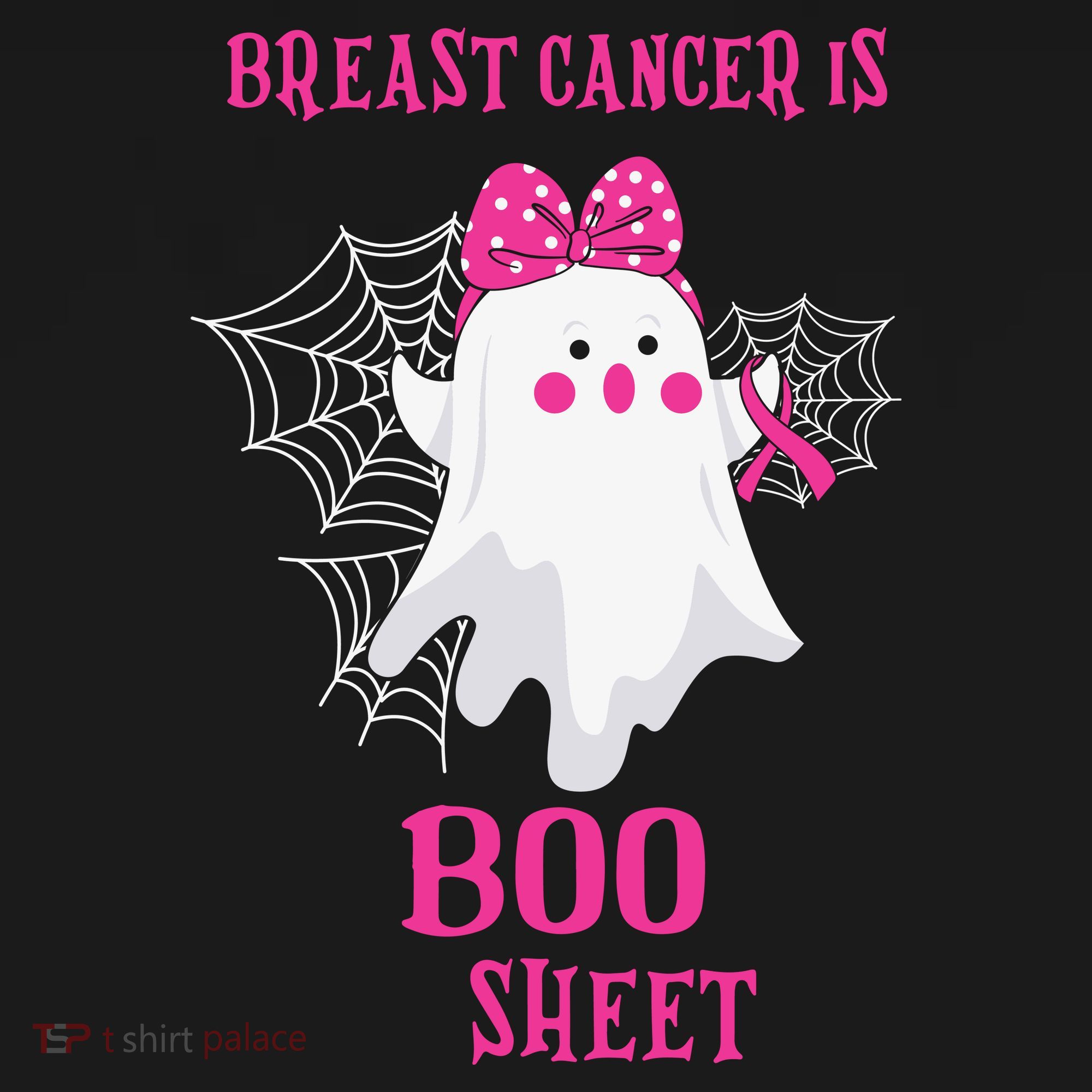 Breast Cancer Is Boo Sheet Halloween Ghost Baby Bodysuit