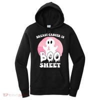 Breast Cancer Is Boo Sheet Funny Ghost Women's Hoodie thumb 0