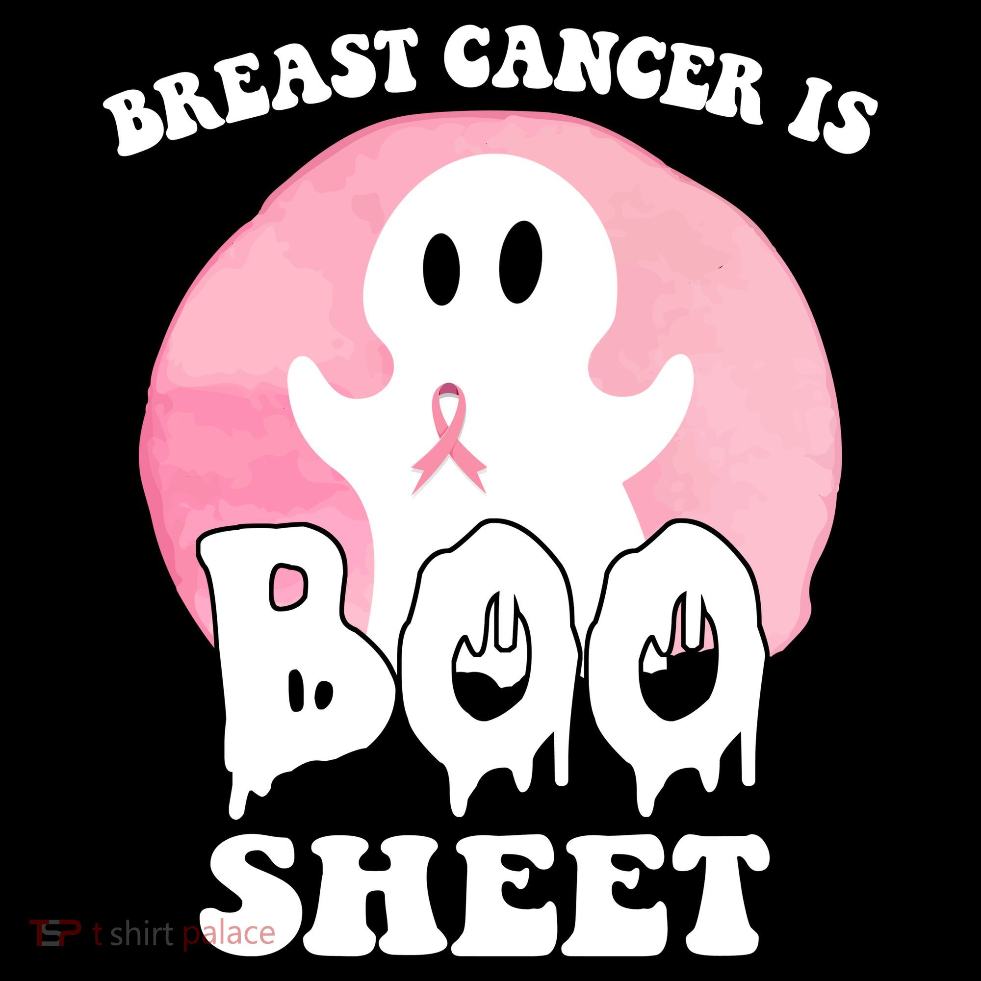 Breast Cancer Is Boo Sheet Funny Ghost Women's Hoodie