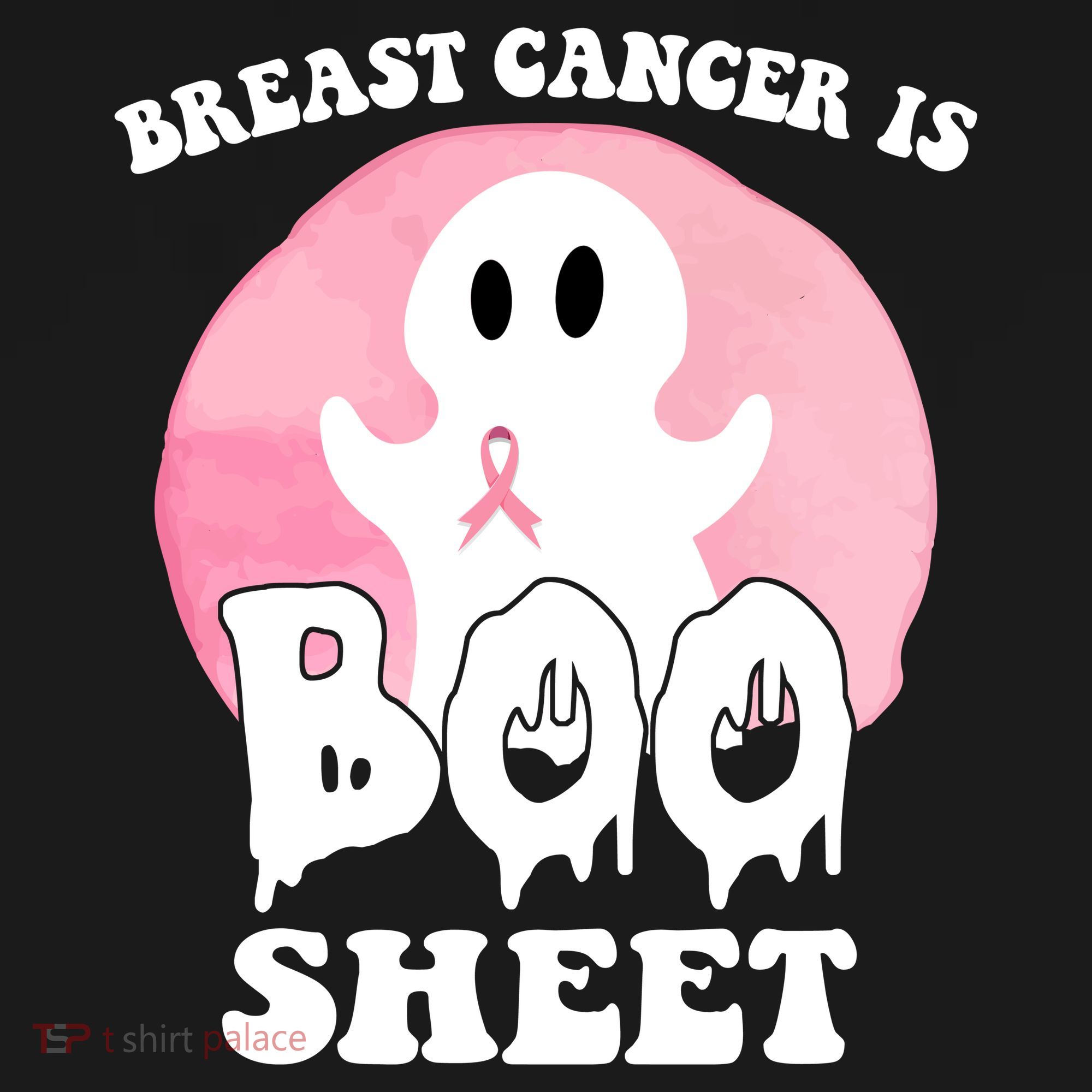 Breast Cancer Is Boo Sheet Funny Ghost Women's Tank Top