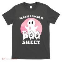 Breast Cancer Is Boo Sheet Funny Ghost T-Shirt thumb 0