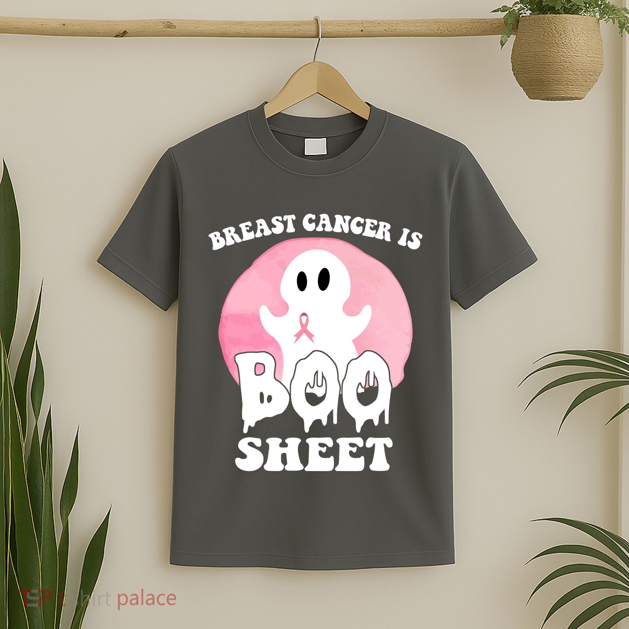 Breast Cancer Is Boo Sheet Funny Ghost T-Shirt