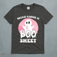 Breast Cancer Is Boo Sheet Funny Ghost T-Shirt thumb 5
