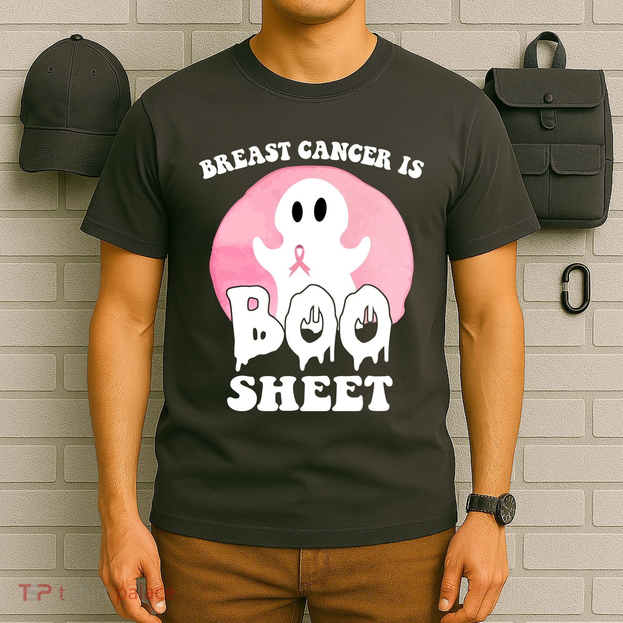 Breast Cancer Is Boo Sheet Funny Ghost T-Shirt