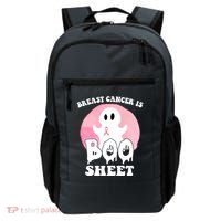 Breast Cancer Is Boo Sheet Funny Ghost Backpack thumb 0
