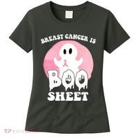 Breast Cancer Is Boo Sheet Funny Ghost Women's T-Shirt thumb 0