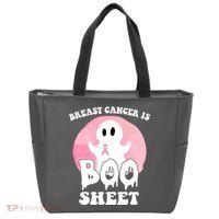 Breast Cancer Is Boo Sheet Funny Ghost Tote Bag thumb 0