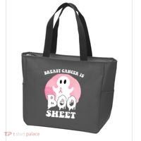 Breast Cancer Is Boo Sheet Funny Ghost Tote Bag thumb 3