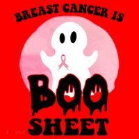 Breast Cancer Is Boo Sheet Funny Ghost Santa Hat thumb 1