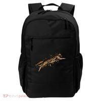Bengal Cat Jumping From A Splash Backpack thumb 0