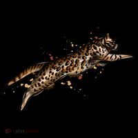 Bengal Cat Jumping From A Splash Tote Bag thumb 4