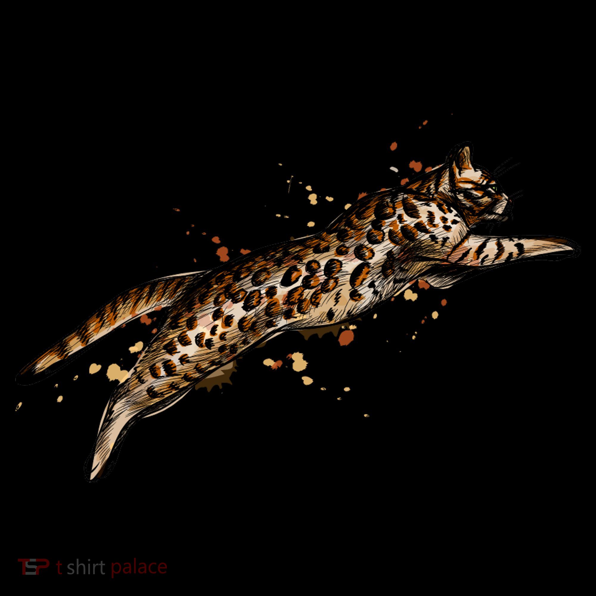 Bengal Cat Jumping From A Splash Tote Bag