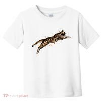 Bengal Cat Jumping From A Splash Toddler T-Shirt thumb 0