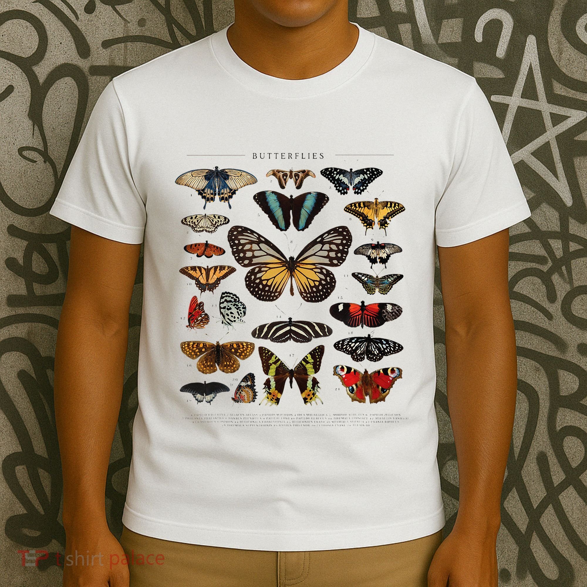 Butterfly Collection Just A Girl Who Loves Butterflies T-Shirt