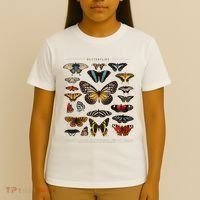 Butterfly Collection Just A Girl Who Loves Butterflies T-Shirt thumb 4