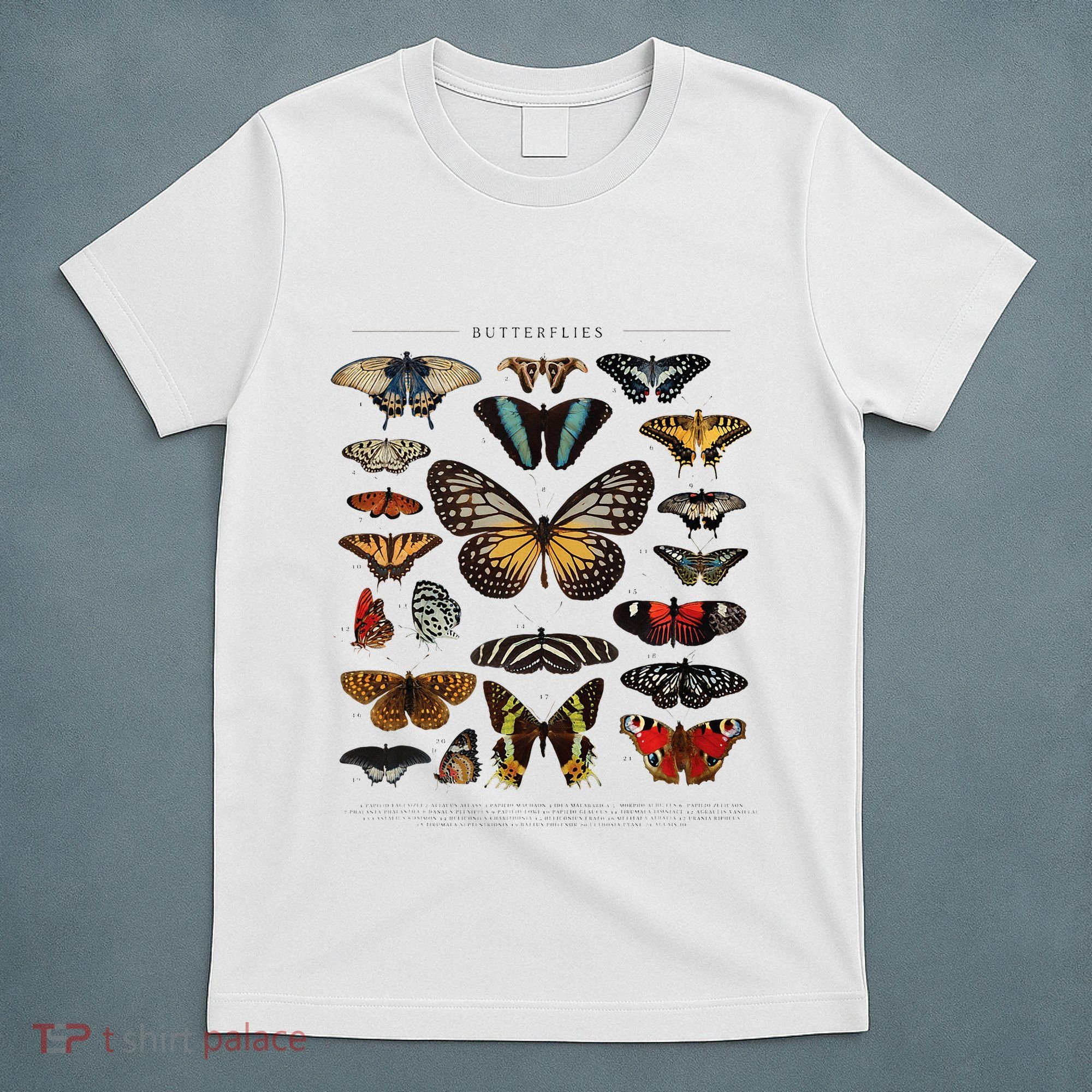 Butterfly Collection Just A Girl Who Loves Butterflies T-Shirt