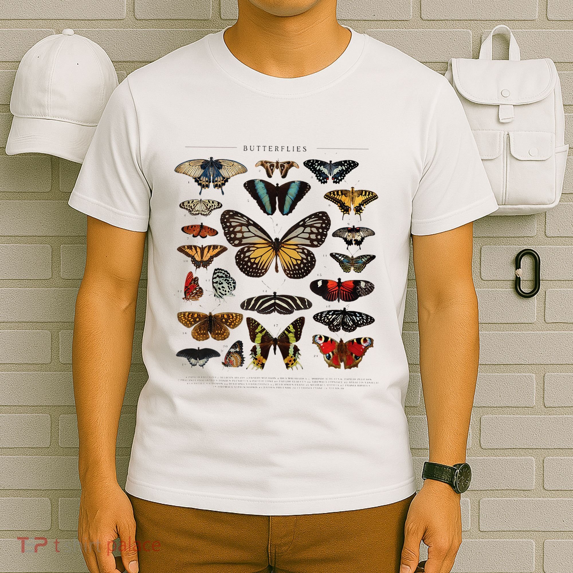 Butterfly Collection Just A Girl Who Loves Butterflies T-Shirt