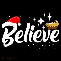 Believe Christmas Jesus Christmas Gift Women's Hoodie thumb 2