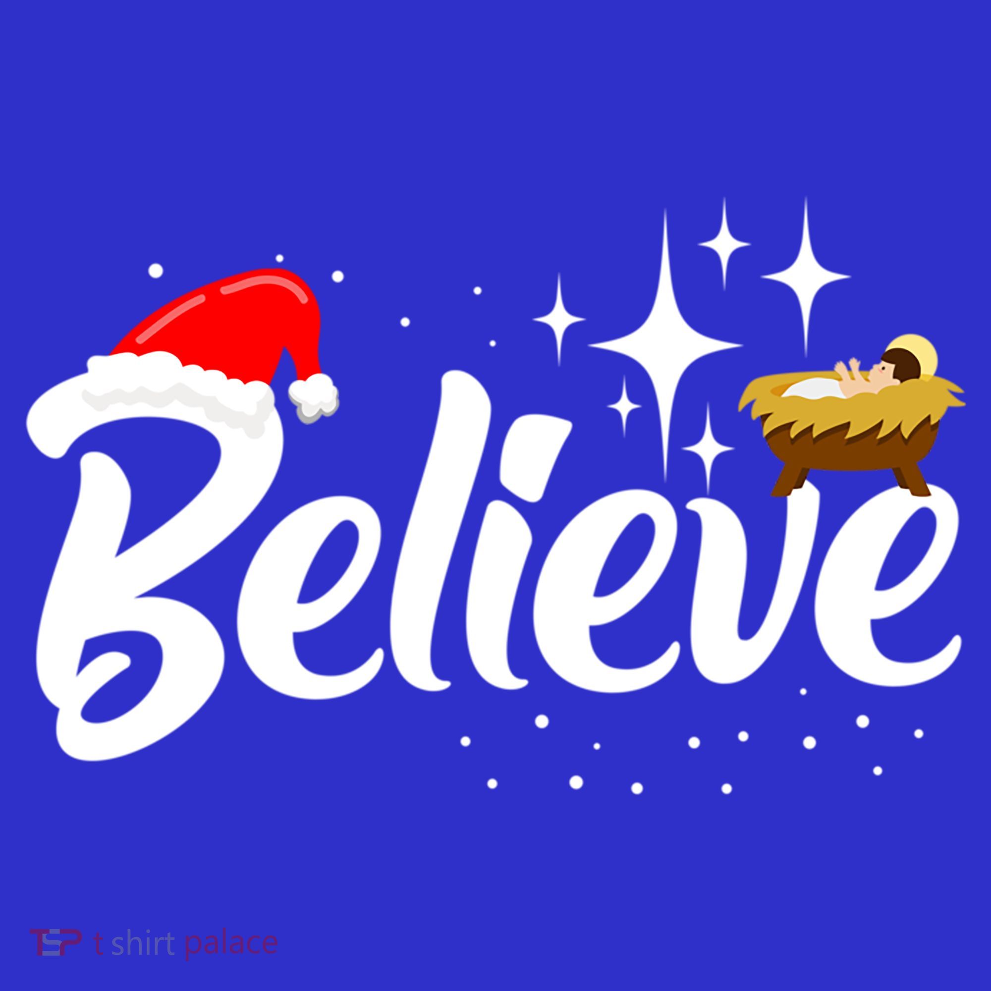 Believe Christmas Jesus Christmas Gift Women's Tank Top
