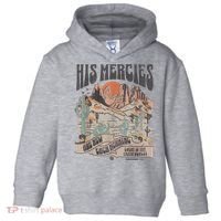 Boho Christian Jesus Apparel Faith Based His Mercies Are New Toddler Hoodie thumb 0