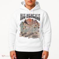 Boho Christian Jesus Apparel Faith Based His Mercies Are New Hoodie thumb 2