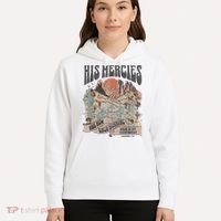 Boho Christian Jesus Apparel Faith Based His Mercies Are New Hoodie thumb 5