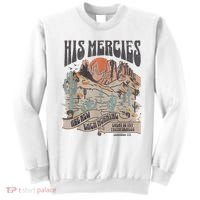 Boho Christian Jesus Apparel Faith Based His Mercies Are New Sweatshirt thumb 0