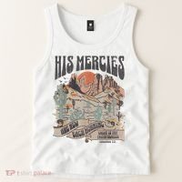 Boho Christian Jesus Apparel Faith Based His Mercies Are New Tank Top thumb 2