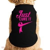 Breast Cancer Just Cure It Doggie Tank thumb 0