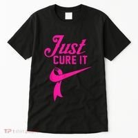 Breast Cancer Just Cure It Tall T-Shirt thumb 0