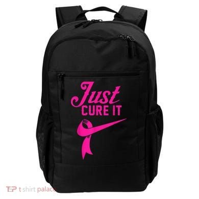 Breast Cancer Just Cure It Backpack