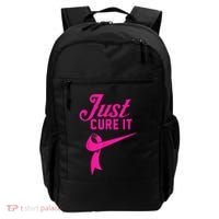 Breast Cancer Just Cure It Backpack thumb 0