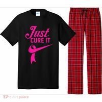 Breast Cancer Just Cure It Pajama Set thumb 0
