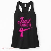 Breast Cancer Just Cure It Women's Tank Top thumb 0