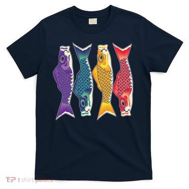 Bright Colorful Japanese Koi Carp Fish T-Shirt