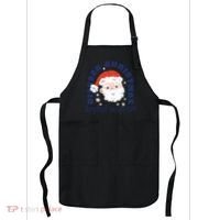 Blessed Christmas Joyful Season Santa Claus Apron thumb 0