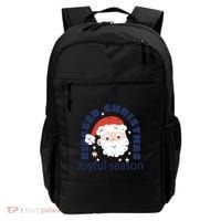 Blessed Christmas Joyful Season Santa Claus Backpack thumb 0