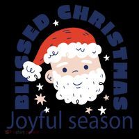 Blessed Christmas Joyful Season Santa Claus Coffee Mug thumb 5