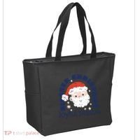 Blessed Christmas Joyful Season Santa Claus Tote Bag thumb 2