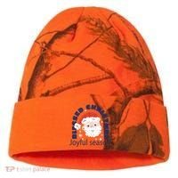 Blessed Christmas Joyful Season Santa Claus Kati Licensed 12" Camo Cuffed Beanie thumb 0