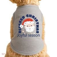 Blessed Christmas Joyful Season Santa Claus Doggie Tank thumb 0