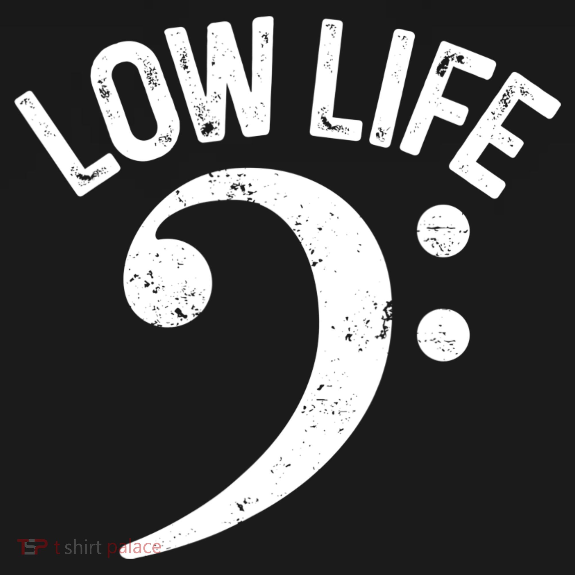 Bass Clef Low Life Music Marching Band Low Brass Bass Note Women's Hoodie