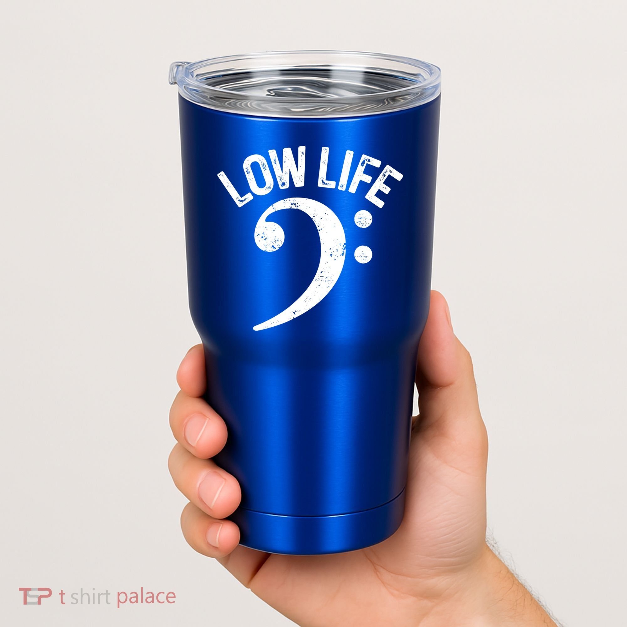 Bass Clef Low Life Music Marching Band Low Brass Bass Note Tumbler