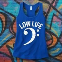 Bass Clef Low Life Music Marching Band Low Brass Bass Note Women's Tank Top thumb 3