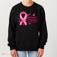 Breast Cancer LetS Fight Together Ribbon Women's Sweatshirt thumb 0