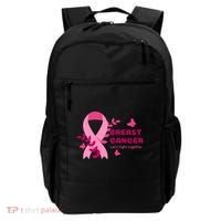 Breast Cancer LetS Fight Together Ribbon Backpack thumb 0