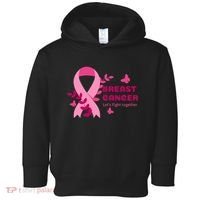 Breast Cancer LetS Fight Together Ribbon Toddler Hoodie thumb 0
