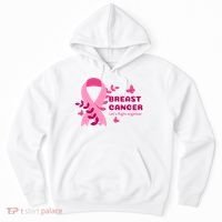 Breast Cancer LetS Fight Together Ribbon Hoodie thumb 0