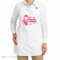 Breast Cancer LetS Fight Together Ribbon Apron thumb 2